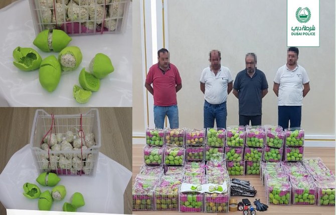 À Dubaï, importante saisie de captagon caché dans de faux citrons