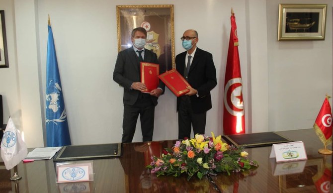 La Tunisie signe deux projets avec l'ONU pour améliorer la sécurité alimentaire