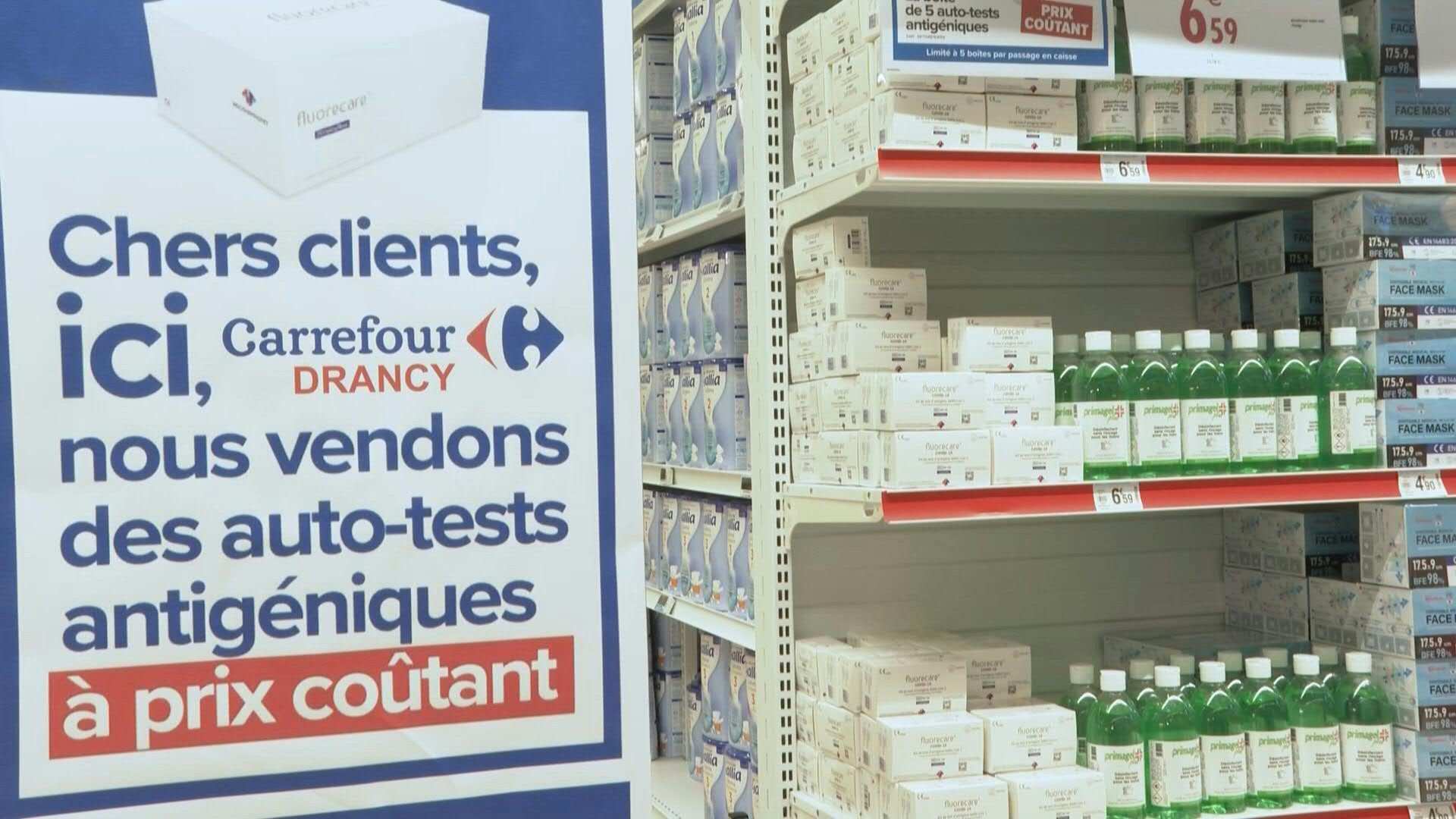Les grandes surfaces lancent la vente d'autotests, au grand dam des pharmaciens
