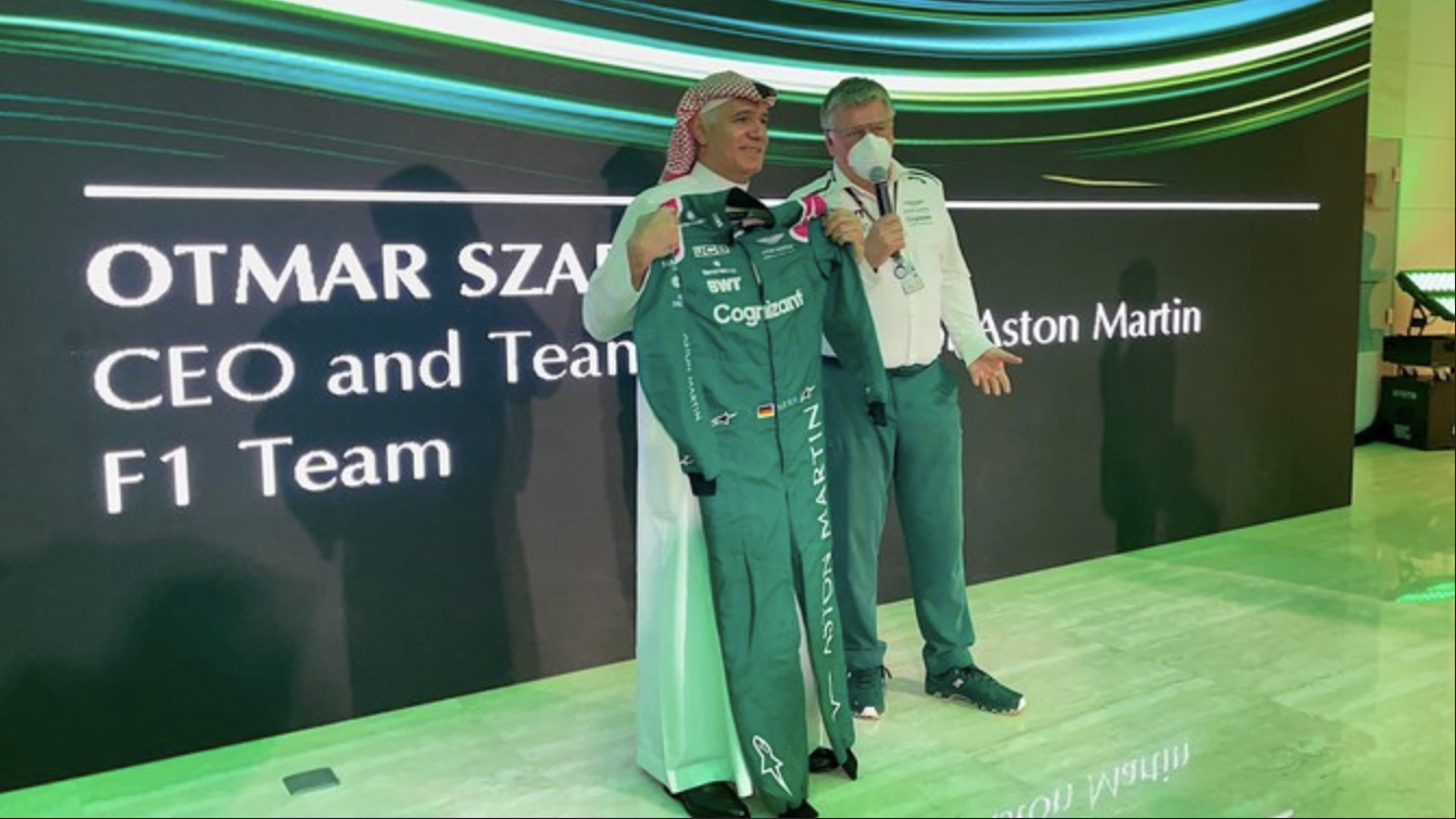 Grand Prix: le directeur d’Aston Martin parle de F1 avec des athlètes saoudiens