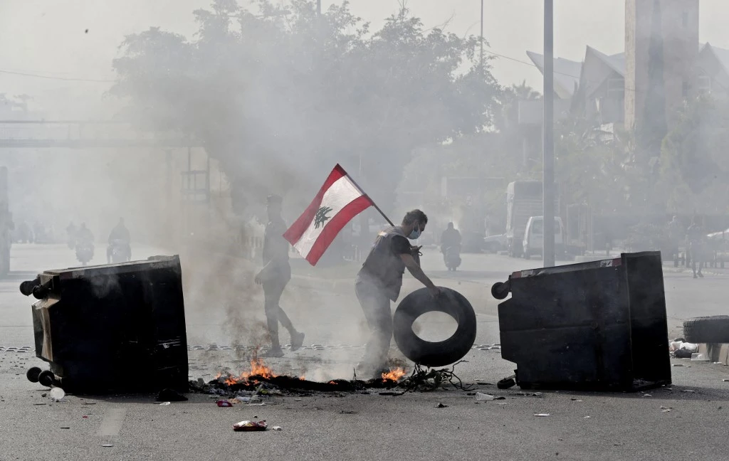 En photos: 2021, l'année de tous les désastres au Liban
