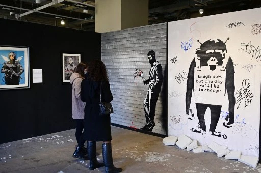 «Le monde de Banksy» transposé dans la gare de Milan