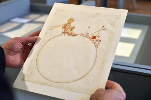 Le manuscrit du «Petit Prince» exposé en France pour la première fois en 2022