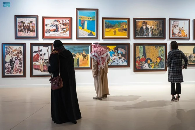 Inauguration d'une biennale d'art contemporain dans la capitale saoudienne