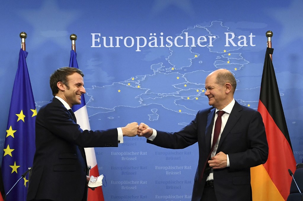 Macron reçu mardi par Scholz à Berlin