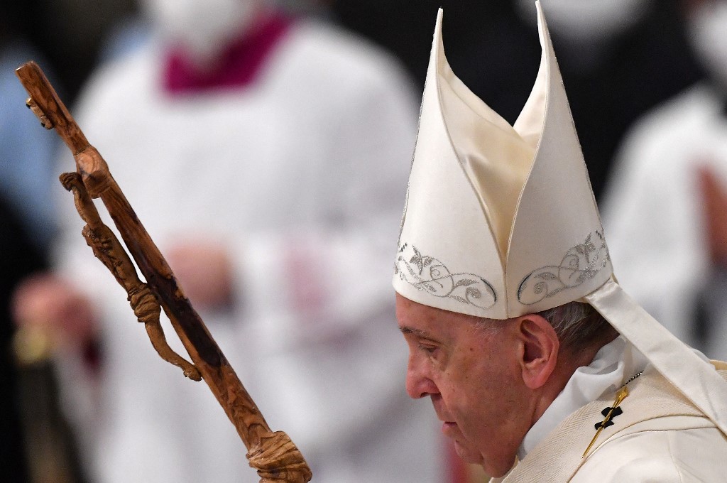 Le pape fustige les violences contre les femmes, un «outrage» à Dieu