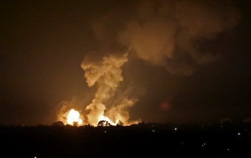 Frappes israéliennes sur Gaza après des tirs de roquettes