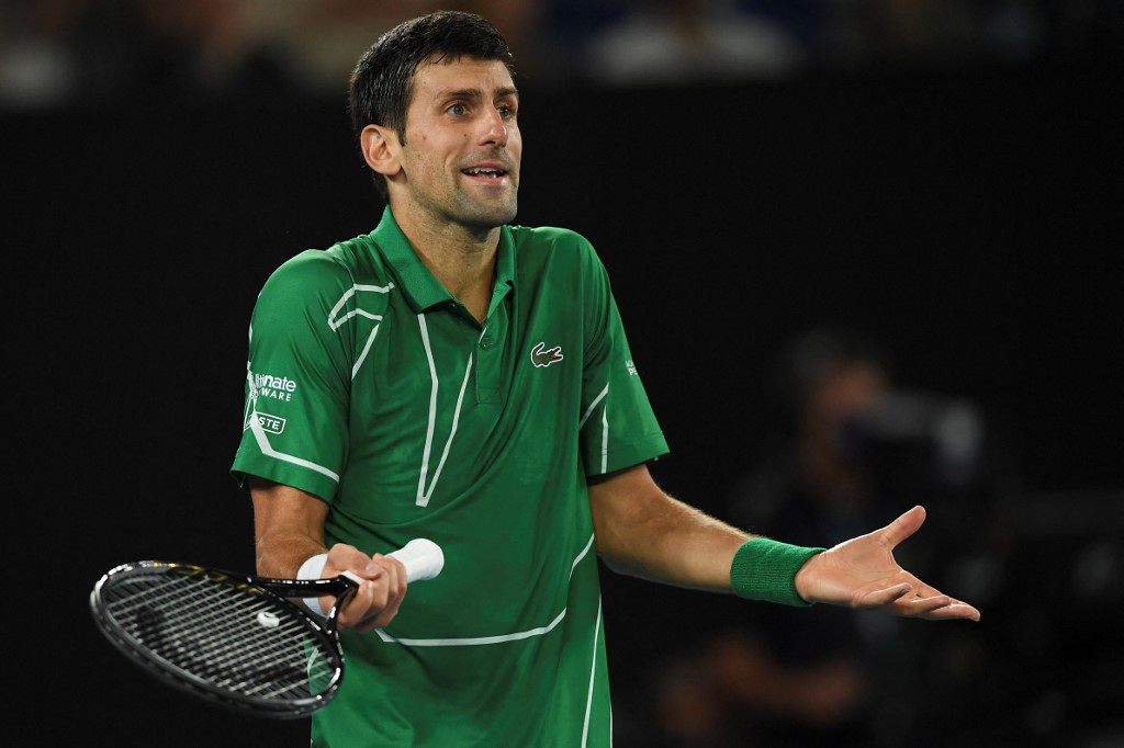 Tennis/Covid - Du sourire à la rétention: six jours dans la vie de Djokovic