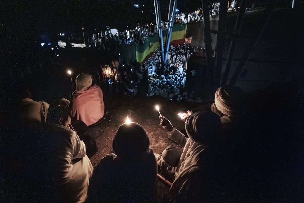 Prise dans la guerre, Lalibela, ville sacrée d'Ethiopie accueille des pèlerins pour Noël