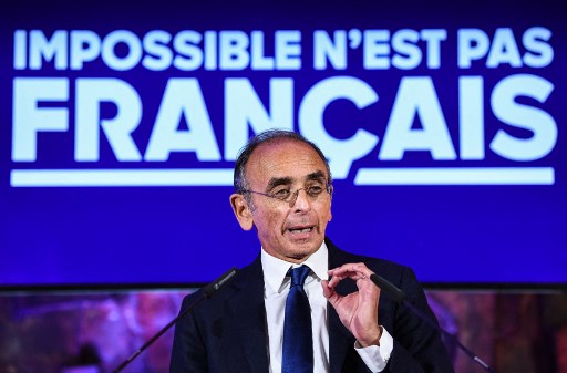 Dans les Hauts-de-France, Zemmour loue l'école du «passé» et la «discipline de fer»