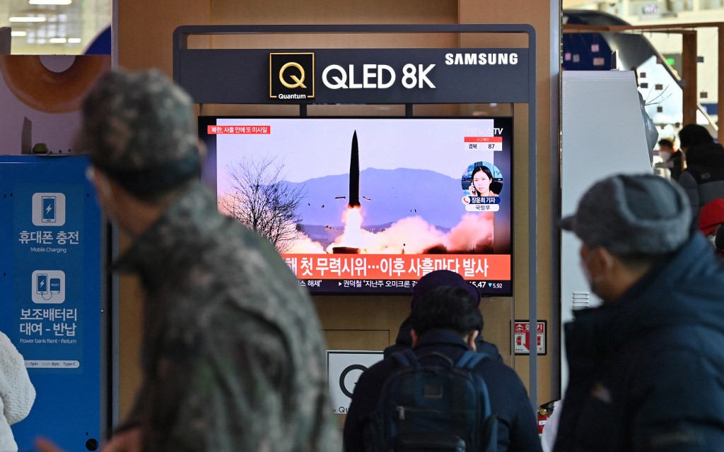 La Corée du Nord lance deux nouveaux missiles