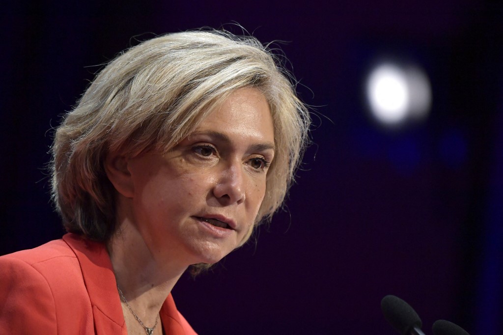 La candidate Les Républicains (LR) à la présidentielle, Valérie Pécresse (AFP)