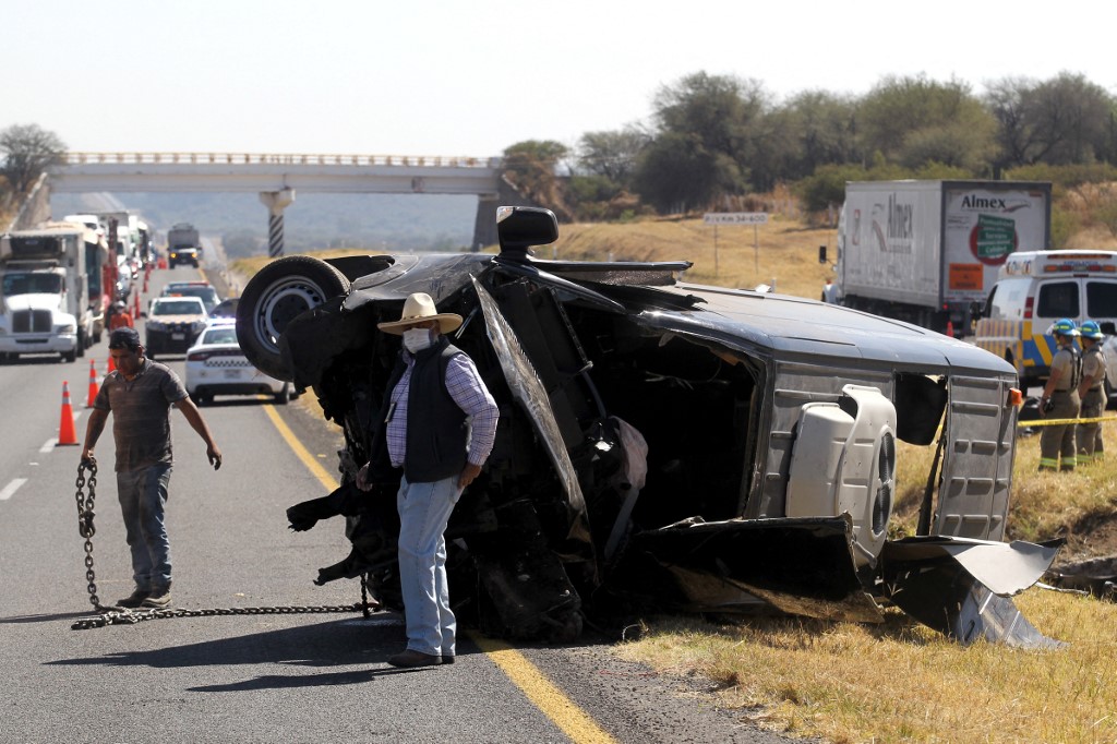 Au moins 13 morts dans un accident de la route au Mexique