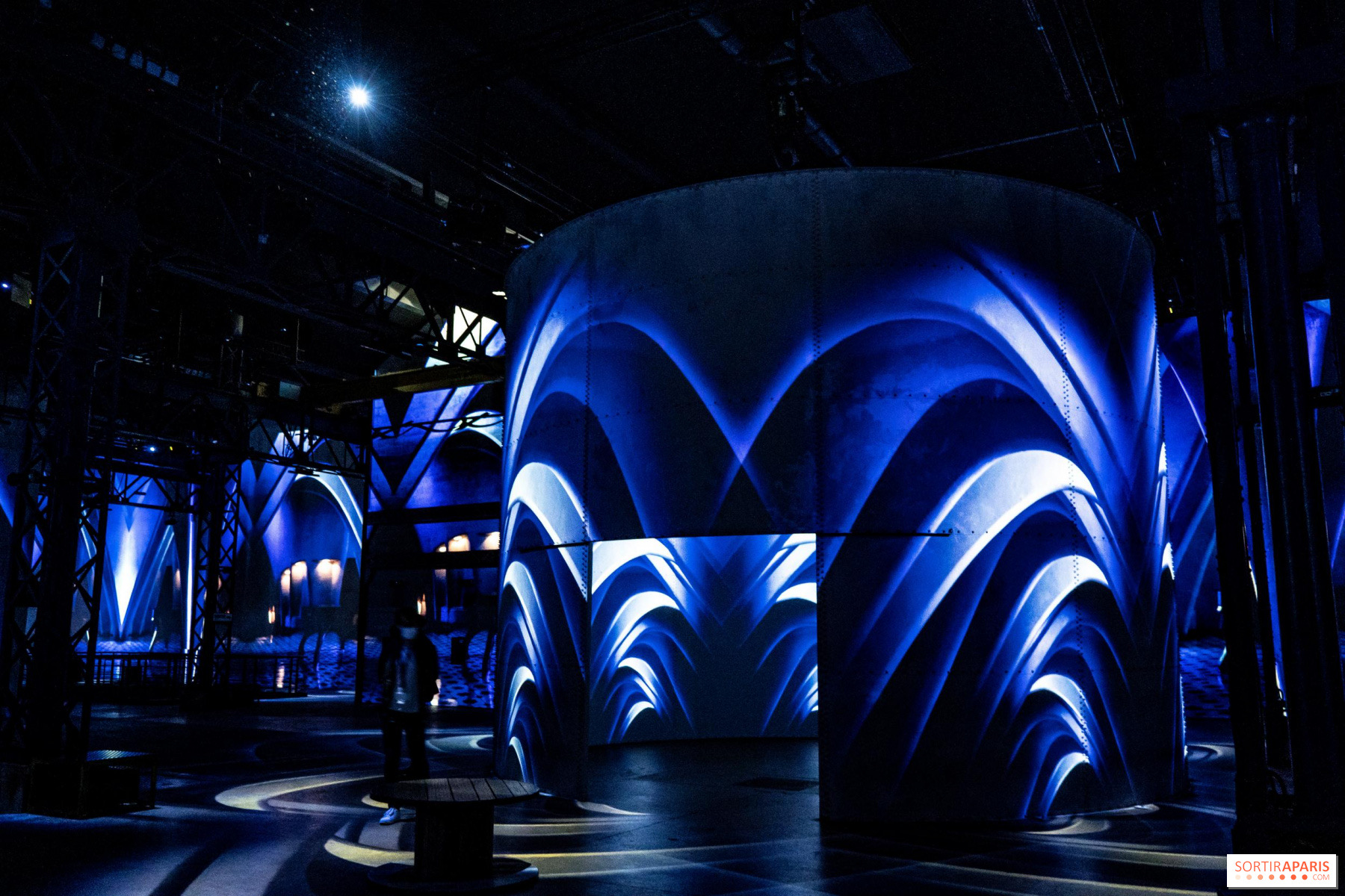 Exposition immersive Gaudi à l’atelier des Lumières