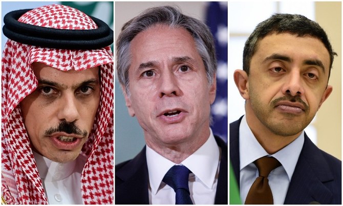 Les ministres des AE des États-Unis, de l’Arabie saoudite et des Émirats arabes unis discutent de la crise russo-ukrainienne
