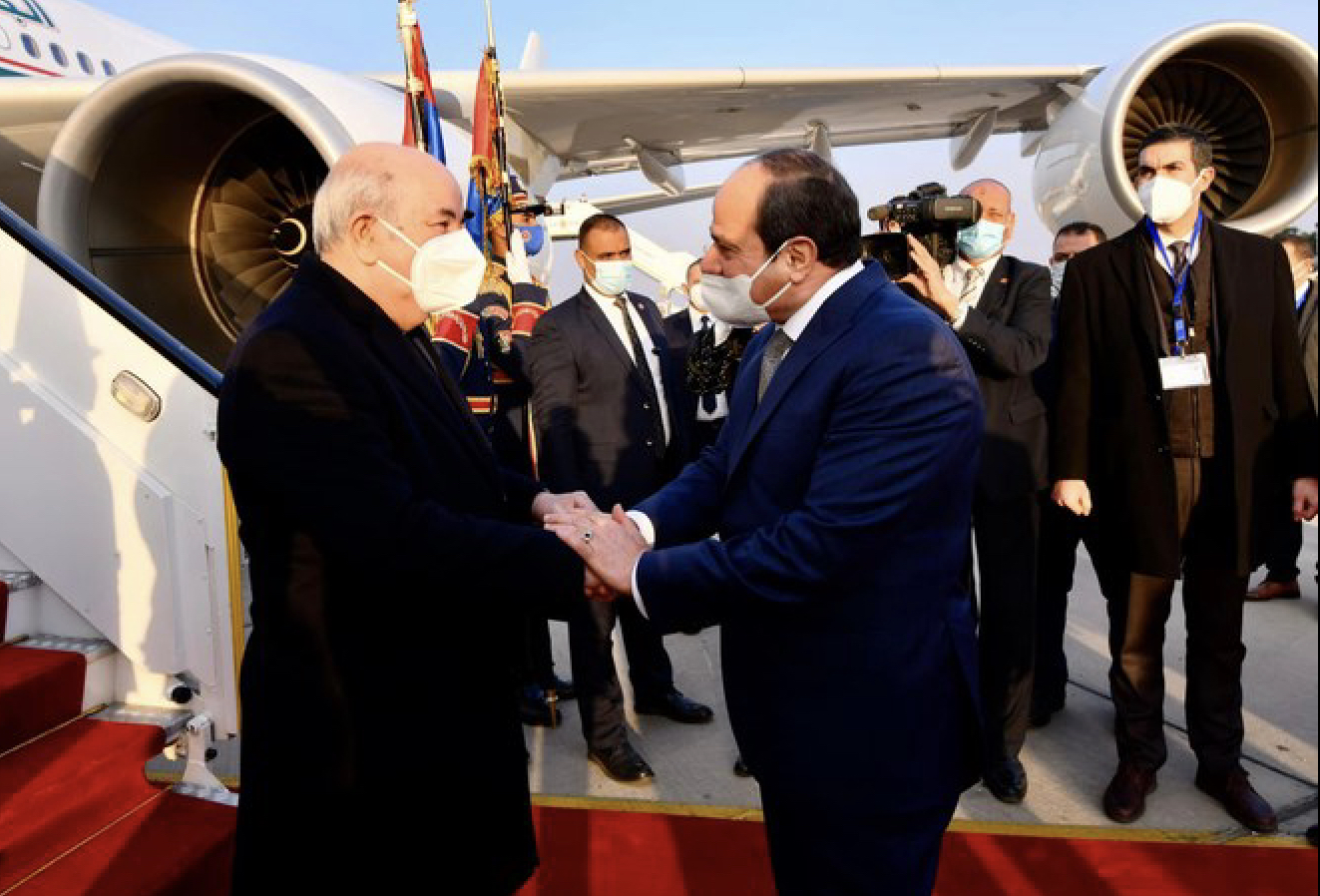 Le président algérien en visite officielle en Égypte