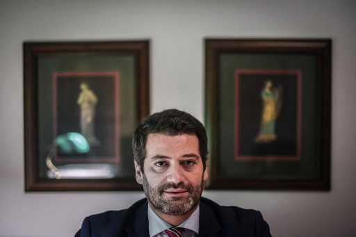 L'homme politique de 39 ans, André Ventura, réitère toutefois les propos qu'il a tenus par le passé au sujet des Tsiganes qui, selon lui, posent «un problème chronique de dépendance aux aides sociales, de marginalité et de violence». (Photo, AFP)