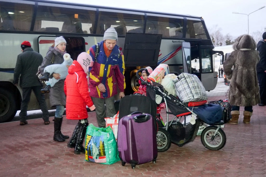 Ukrainiens en Pologne: entre l'angoisse et la volonté de se battre