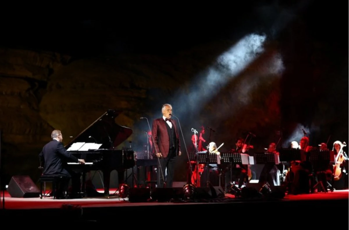 L'Orchestre symphonique d'Asti à AlUla pour jouer avec Andrea Bocelli