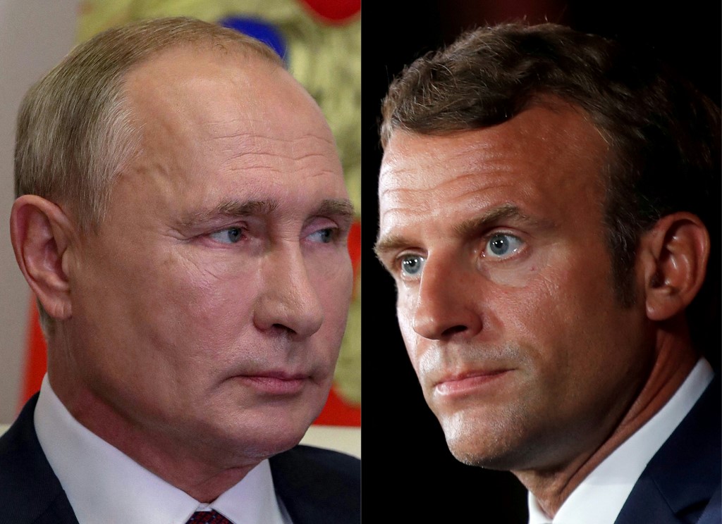 Poutine dit à Macron vouloir la Crimée, la « dénazification » de l'Ukraine et sa neutralité