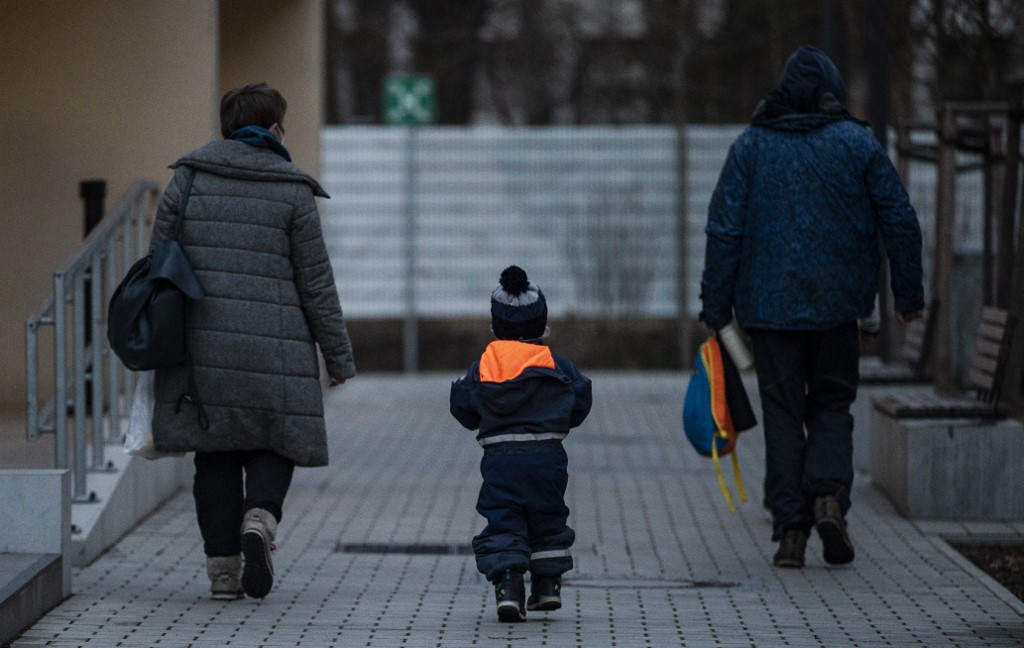 «On ne peut pas rentrer»: les premiers réfugiés ukrainiens en Allemagne