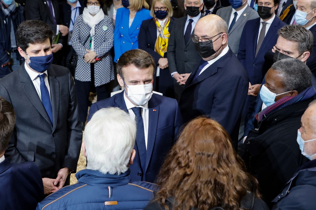 Macron au salon de l'agriculture en pleine crise russo-ukrainienne
