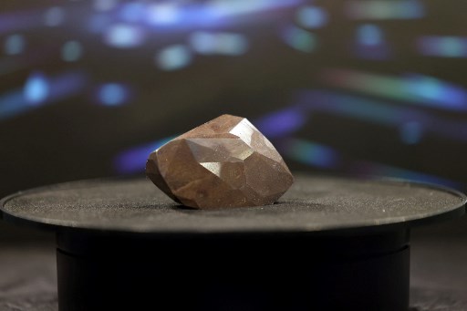 Le plus gros diamant noir naturel au monde adjugé 3,16 millions de livres