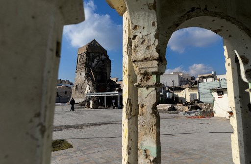 Irak : lancement de la reconstruction du célèbre minaret de Mossoul en mars, selon l'Unesco