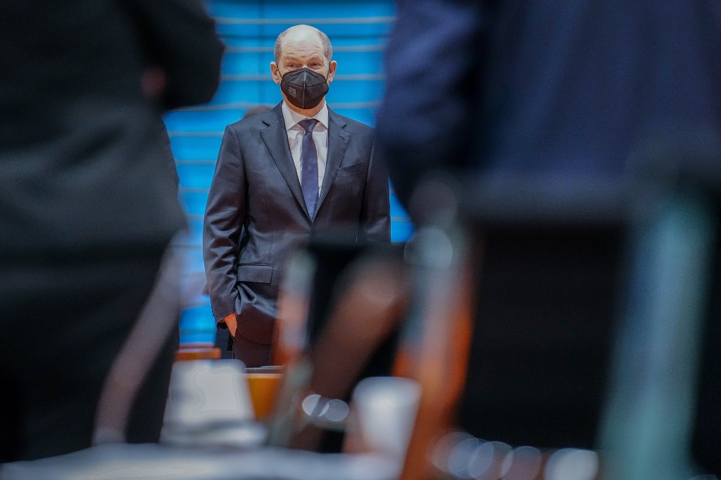 Scholz à Washington pour rassurer sur le soutien allemand en Ukraine