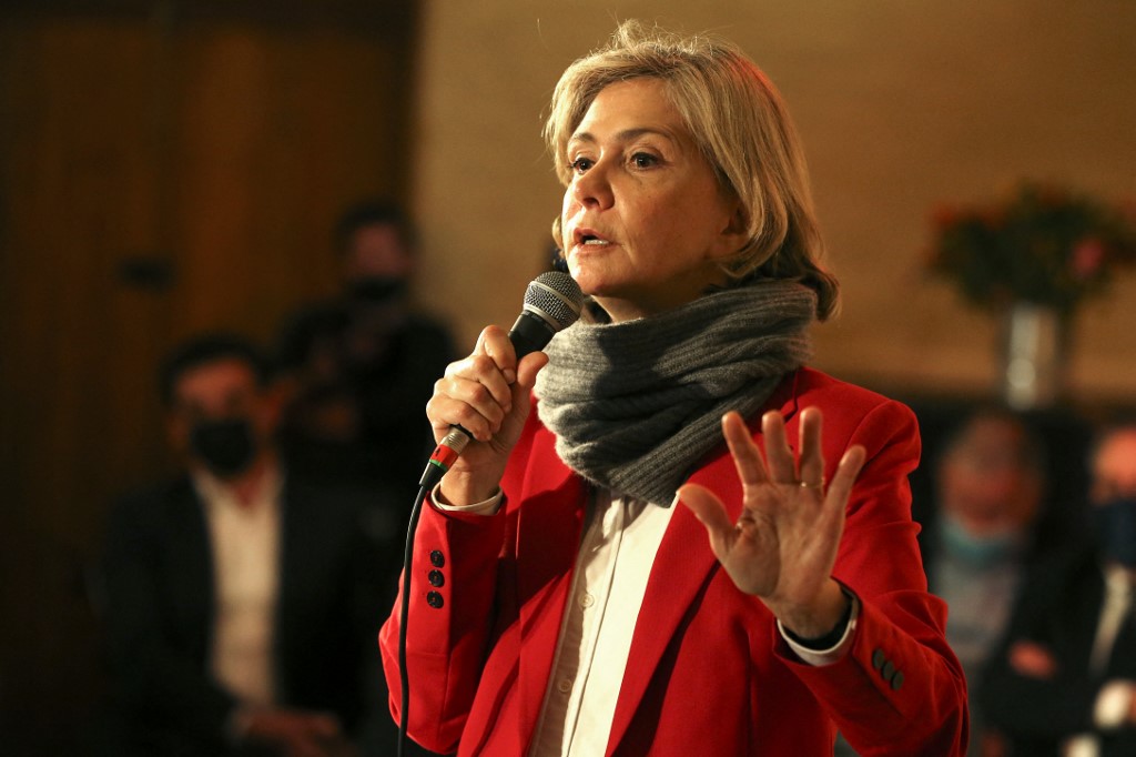 939: c'est le nombre de parrainages obtenus par la candidate LR Valérie Pécresse qui a donc passé le cap des 500 requis pour être formellement candidate à l'Elysée (AFP)