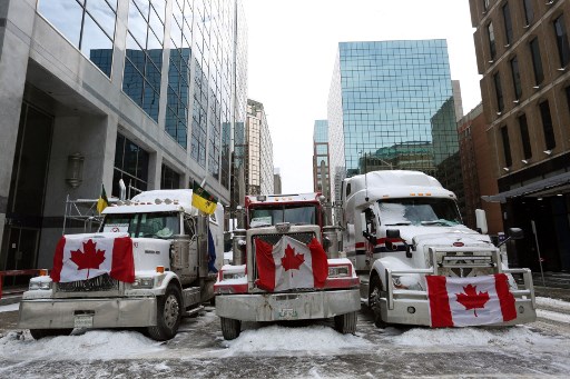 Nouvelle journée de manifestation anti-mesures sanitaires au Canada