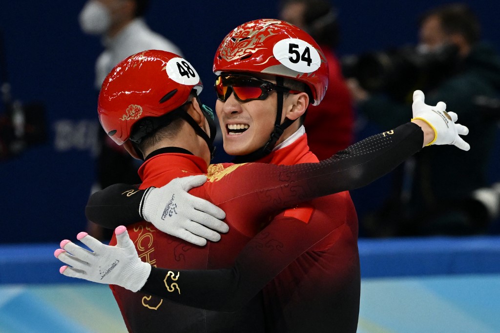 JO-2022: la Chine remporte son premier titre avec le relais mixte de short-track