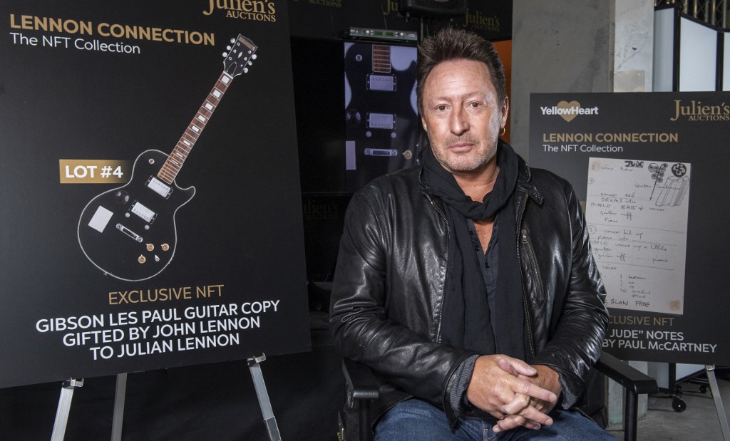 Une vente de souvenirs NFT des Beatles par Julian Lennon récolte plus de 158 000 dollars