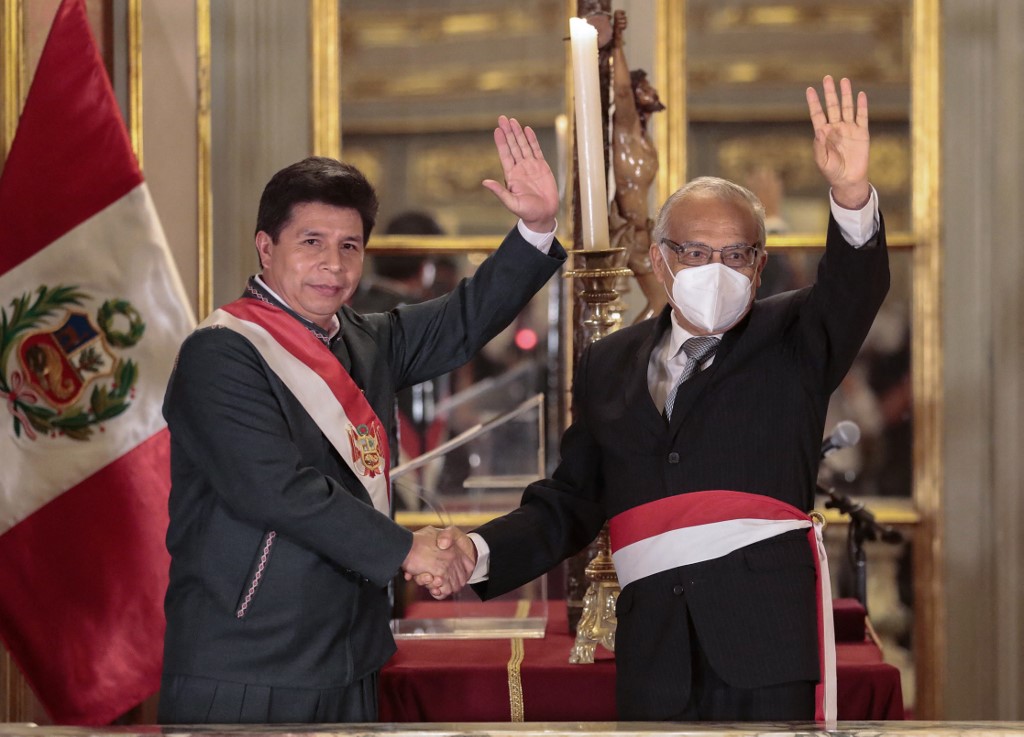 Pérou: Pedro Castillo nomme son quatrième gouvernement en six mois