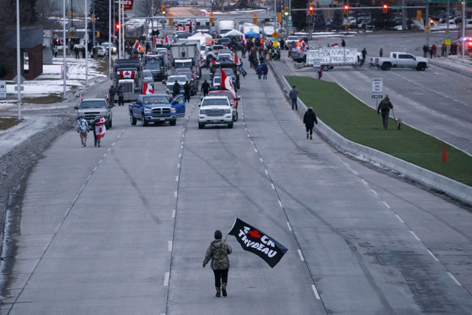 Washington demande à Trudeau d'intervenir contre les blocages aux frontières