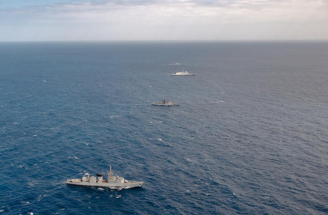 Exercice conjoint des forces navales saoudiennes et égyptiennes en mer Rouge