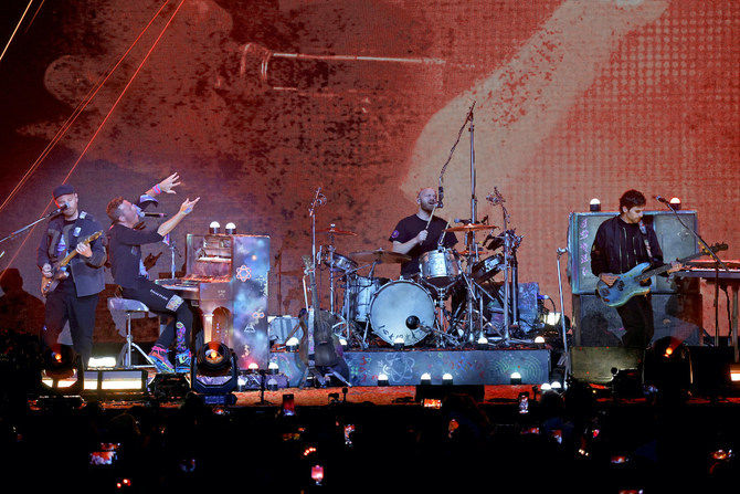 Coldplay donnera son concert à 21 heures à Al Wasl Plaza. (Photo AFP)