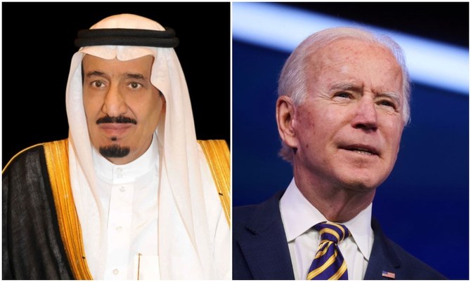 Le roi Salmane et Joe Biden discutent des attaques houthies contre les civils