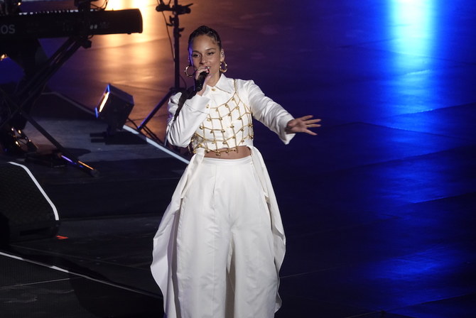 Alicia Keys enchante son public lors de son premier concert en Arabie saoudite