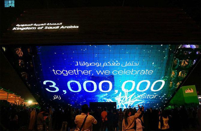 Le Pavillon saoudien de l’Expo 2020 a franchi la barre des 3 millions de visiteurs