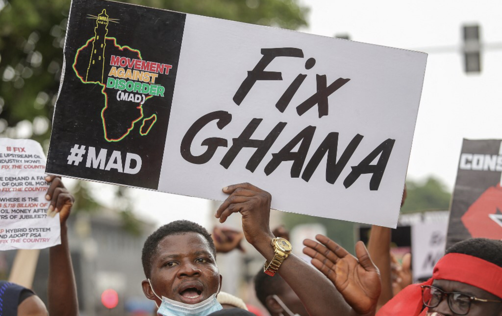 Ghana: un célèbre activiste arrêté pour des propos sur un éventuel coup d'Etat