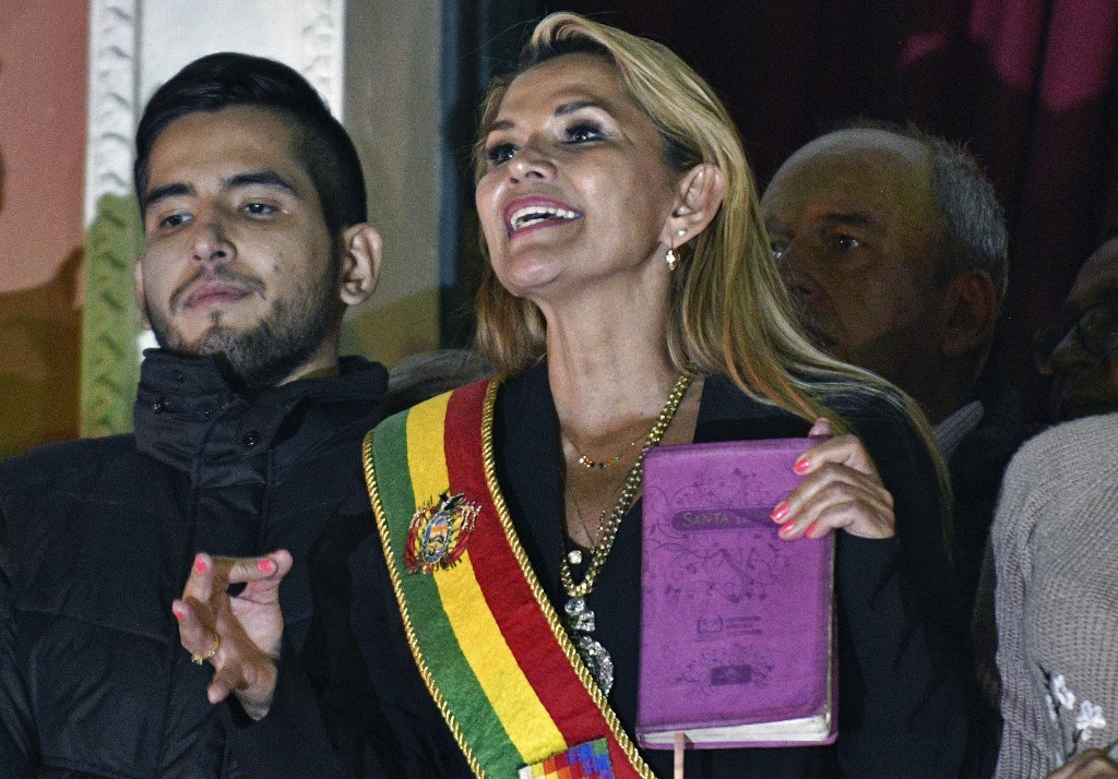 Jeanine Añez. (AFP).