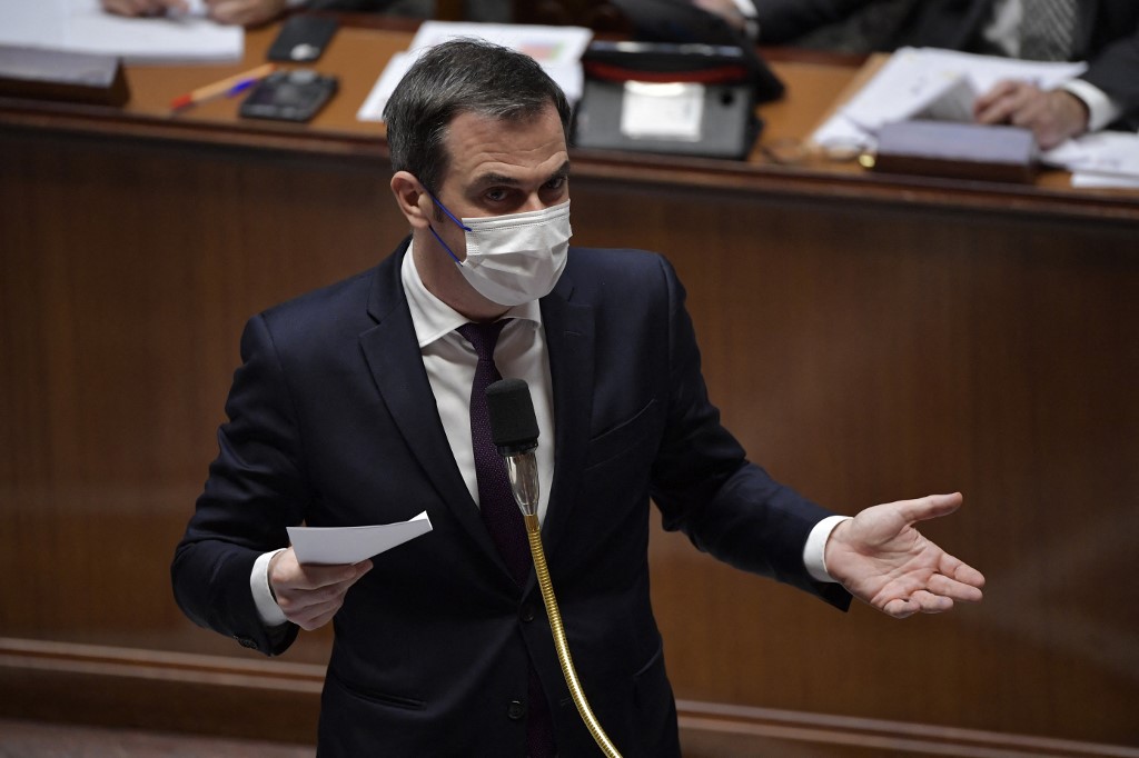 Le ministre français de la santé, Olivier Veran. Paris, France. (AFP).