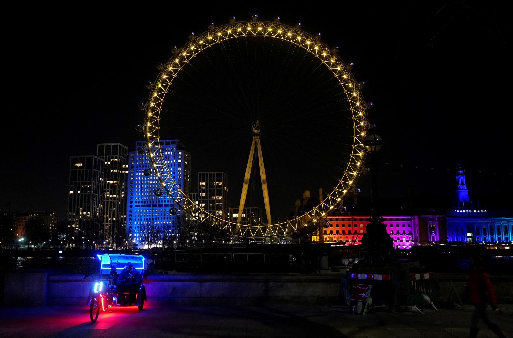 Le London Eye (« l'œil de Londres »). Crédits: AFP