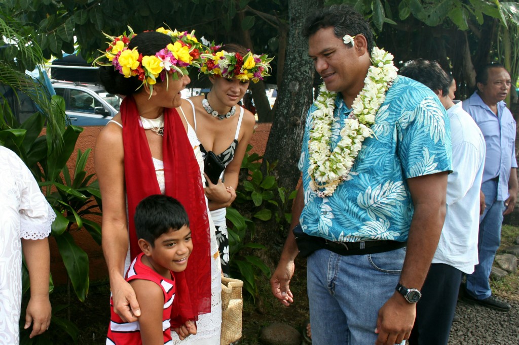 Tauhiti Nena. (AFP).