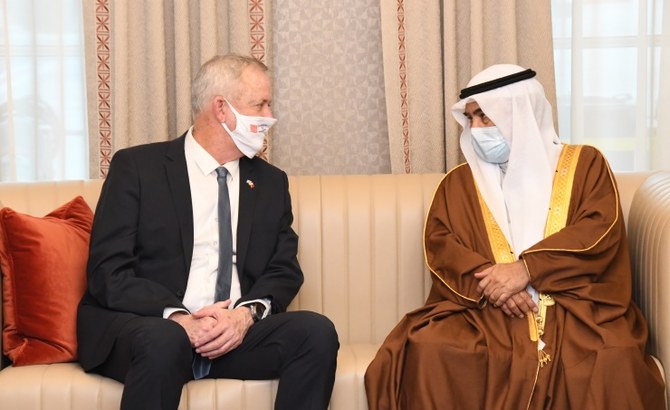 Le ministre israélien de la Défense, Benny Gantz, en visite à Bahreïn