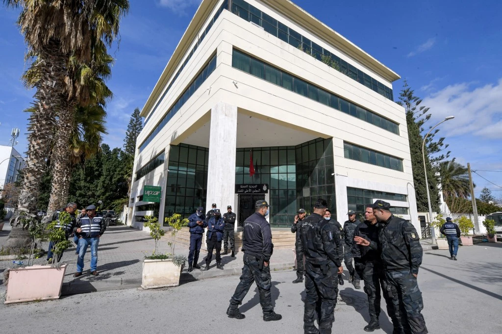 Siège du Conseil supérieur de la magistrature de Tunisie à Tunis. (AFP).