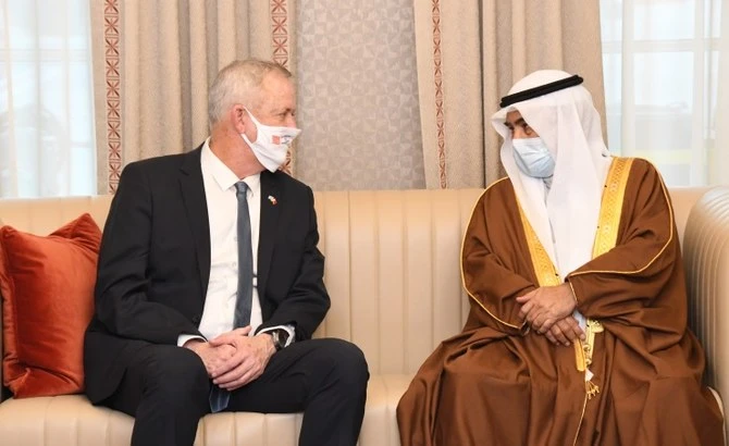 Le ministre israélien de la Défense, Benny Gantz, en visite à Bahreïn