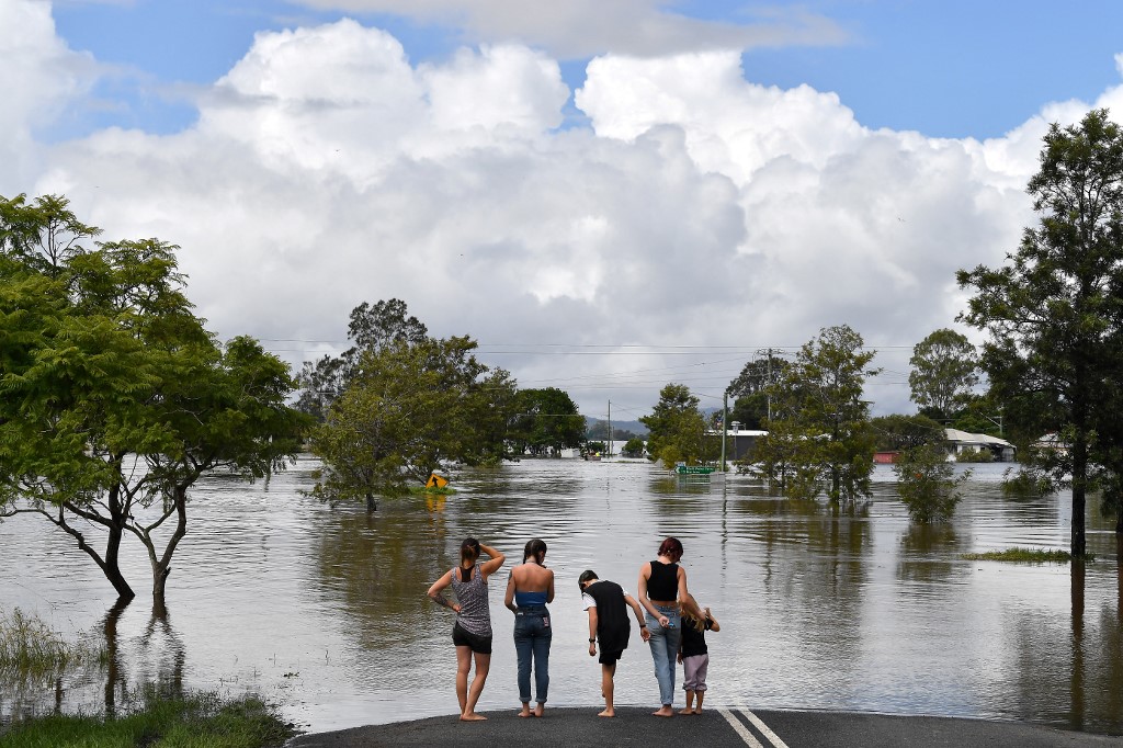 Des dizaines de milliers d'Australiens priés de fuir les inondations