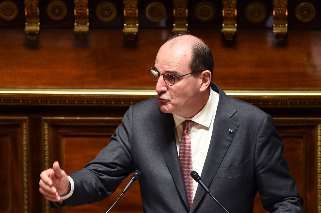 Le Premier ministre français Jean Castex. (AFP).